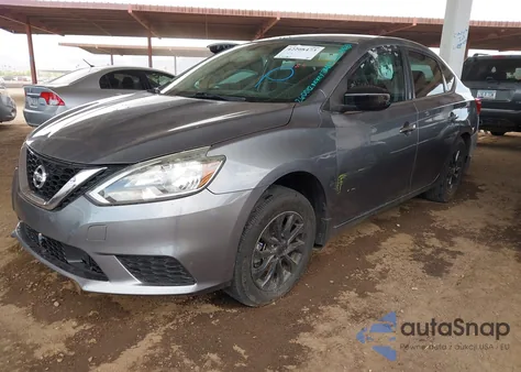 2018 Nissan Sentra S из США, поврежденный, VIN 3N1AB7AP4JY260012